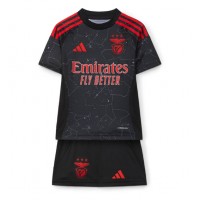 Camiseta Benfica Segunda Equipación Replica 2024-25 para niños mangas cortas (+ Pantalones cortos)